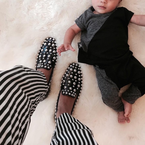 GORGEOUS NWT ZARA Black Leather Loafers - Picture 7 of 8